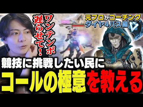 【辛口コーチング】競技に挑戦したいアッシュにコールの極意を教えます【ApexLegends】