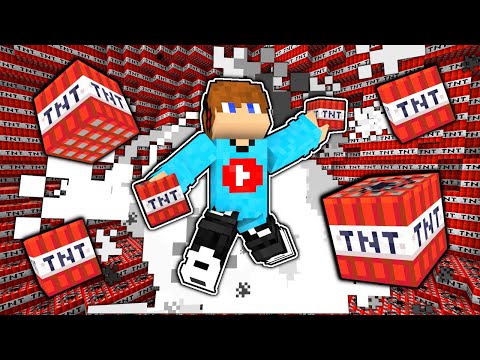 GRAM w GRY ZROBIONE CAŁE z TNT 🧨 w Minecraft! *wybuchowy berek*