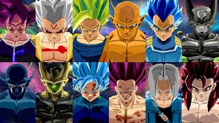 Guerreros Z Todas las Formas - Dragon Ball Z Transformaciones Parte 2