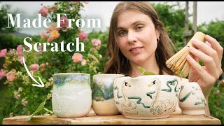 Handcrafting Ceramic Matcha Sets From Start to Finish