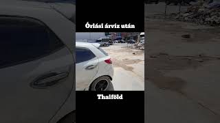 Óriási árvíz után 🇹🇭 #magyar #travel #utazás #vlog