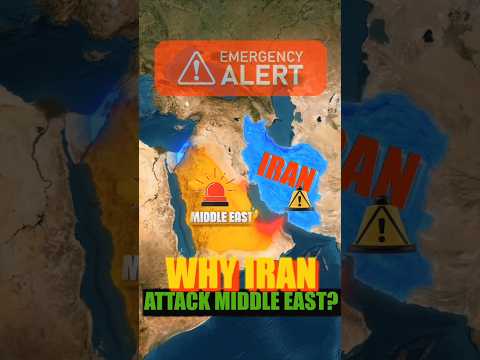 Why IRAN attacking middle East countries? #IranIsraelWar #WorldWar3 #OperationRoaringLion