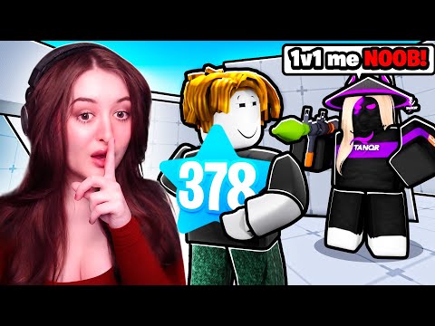 I Pretended to be a NOOB in Roblox Rivals..