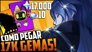 COMO PEGAR AS 17MIL GEMAS, Novo Pet e Arma Grátis! Prêmios da 6.0 (Luna I) | Genshin Impact