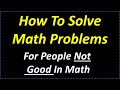Improving Math Problem-Solving Skills
