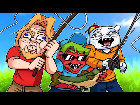 🐟 gone fishing with SMii7Y & Yumi 🐟