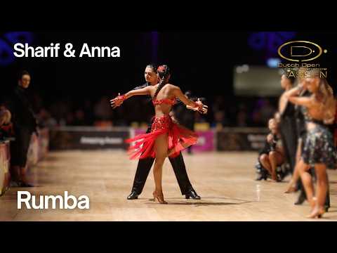 Sharif Merkhanov & Anna Dolgopolova - Rumba dance | Dutch Open 2024