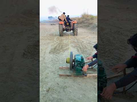 The fast speed tractor with desal engine start full speed motorcycles wheel #trending