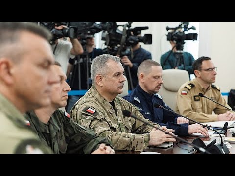 YouTube video thumbnail: Russian Drone Incursion Is a Threat to Europe, Says Polish PM Tusk