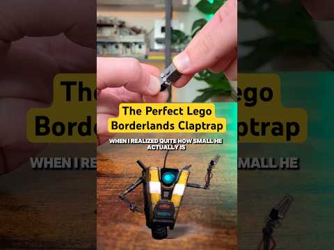 The PERFECT Lego Borderlands Claptrap #lego #borderlands3 #borderlands2