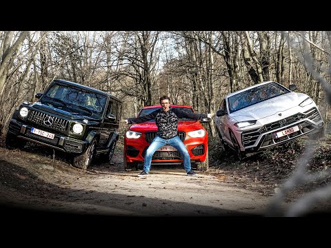 Et si j'achetais un SUV ? Lamborghini URUS vs G63 AMG vs X4M