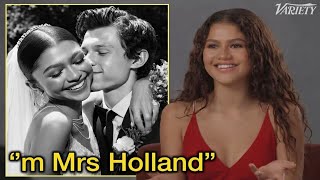 "I'm Finally His Wife" Zendaya Shares An Exciting News About Her Relationship WithTom Holland