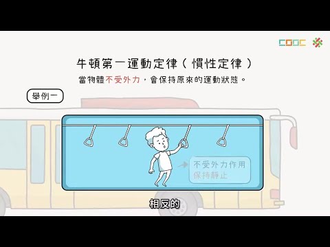 【觀念】牛頓運動定律一：慣性 - YouTube