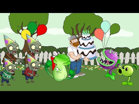 PLANTS VS ZOMBIES 2  Animation Birthdayz 2