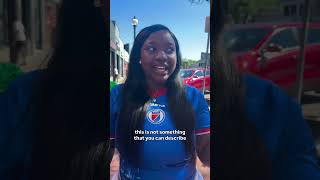 Haiti representing, arrive #Bostonstadium in full support! #Boston #Haiti #TeamHaiti #WorldCup