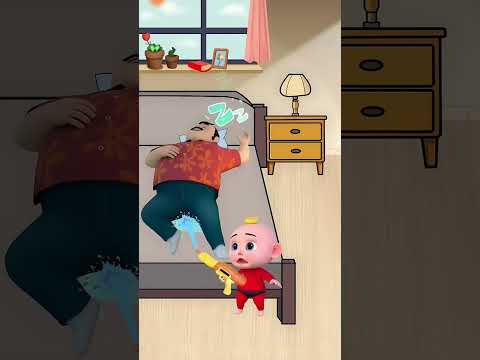 "¿¡Papá se hizo pipí en la cama?! Comedia familiar🥶🤯#mexico #spanish #shorts