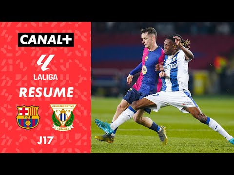 Résumé Barcelone / Leganés - Liga 2024-25 (J17)