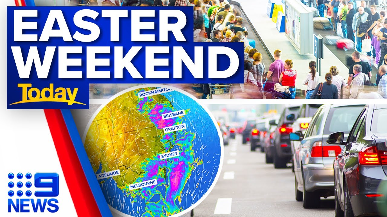 Millions Heading to Airports ahead of wet Easter Weekend in Australia