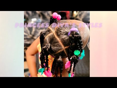 Ponytail Hairstyles for Little Girls | Easy Natural Hair Ideas