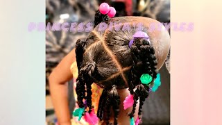 Ponytail Hairstyles for Little Girls | Easy Natural Hair Ideas