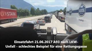 VLOG Rettungsgasse