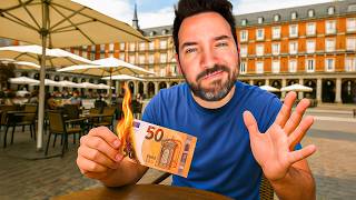 ¿Cuánto duran 50€ en Madrid? - Sobrevivo 24 horas con un billete
