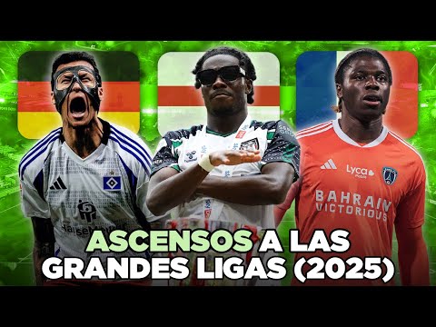 EQUIPOS ASCENDIDOS a las GRANDES LIGAS en 2025