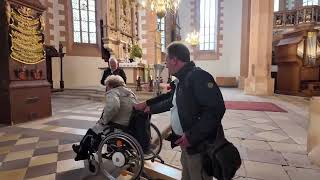 Besuch der RG15 Polio e.V. in der St. Annen zu Annaberg-Buchholz