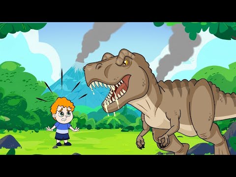 Imagine, de repente, parar na Terra dos Dinossauros! | 🎶TERRA DOS DINISSAUROS🎶🦕🦖