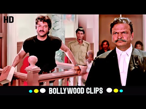 जज साहब, यह कातिल नहीं… | Anil Kapoor का सबसे पावरफुल कोर्ट सीन | Tezaab Movie Best Court Scene