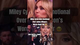 Miley Cyrus Gets Emotional Over Lainey Wilson’s Words About Her 🥹 | #shorts #mileycyrus