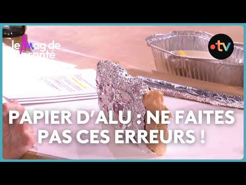 Papier d'aluminium : faire une papillote de poisson sans risque pour la santé