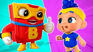 Super Hero Book with Baby DB | D Billions Kids Songs