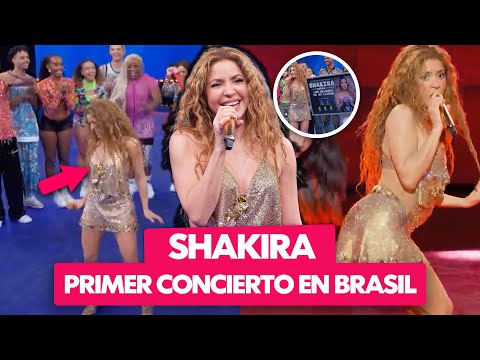 Así fue la Espectacular Presentación de Shakira en Brasil, Primer concierto del Tour