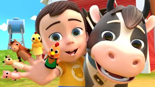 Farm Finger Family + More Songs For Kids | Newborn Nursery Rhymes
