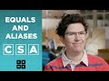 Understanding Aliases and Object Comparison