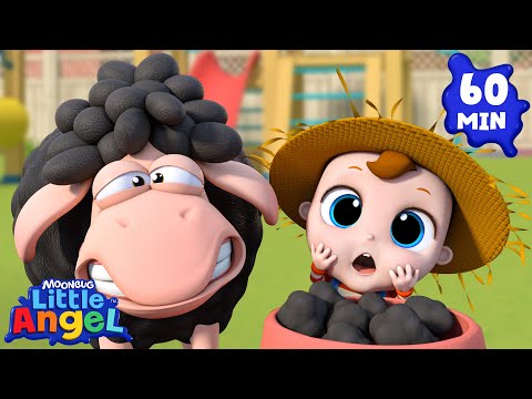 Baa Baa Black Sheep | Little Angel Kids Songs & Nursery Rhymes