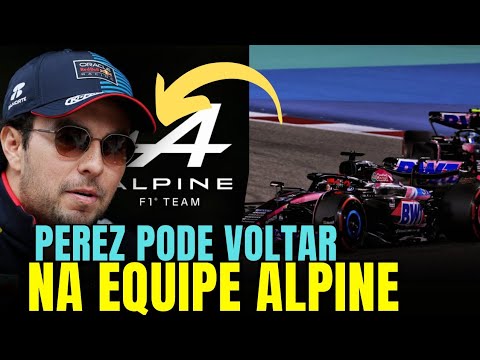 PEREZ PODE SER VOLTAR A F1 | ALPINE DE OLHO NOS PATROCIONADORES DO CHECO | FORMULA 1