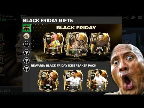 Black Friday Ice Breaker Packs & Ballon D’Or Pack Opening In FC Mobile 25