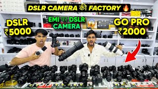 Cheapest Camera Market in Mumbai 🔥| Second Hand DSLR Market | Cheapest DSLR & Lens Bargains 
