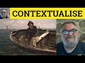 Understanding Contextualization in Interpretation