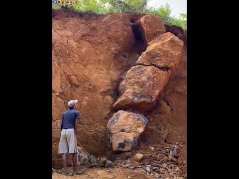 Proses pengambilan batu emas