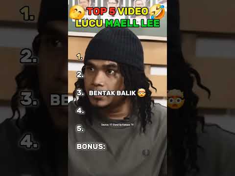 TOP 5 VIDEO LUCU MAELL LEE #lucu #maelllee #maellee #tonightshow #laporpak #komedi #beranda
