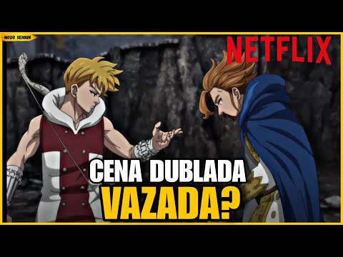 VAZOU NOVA TEMPORADA NANATSU NO TAIZAI DUBLADO NETFLIX! Lancelot vs Arthur Mokushiroku no yonkishi