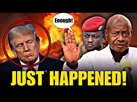 Donald Trump Stunned as Uganda's Museveni Joins Ibrahim Traore in a Defiant Lecture to the West