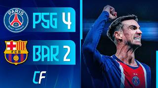 ✅ PSG le GANÓ 4-2 al BARCELONA y se llevó el CHOQUE de TITANES en la CHAMPIONS LEAGUE