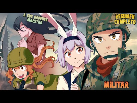 🔥MILITAR es convocado a un mundo de Magia y usando sus ARMAS se vuelve superpoderoso | Manga Resumen