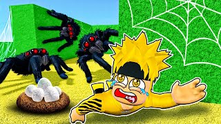 KÖTÜ ÖRÜMCEKLERİN YUMURTASINI ÇALDIM 🕷️ Roblox