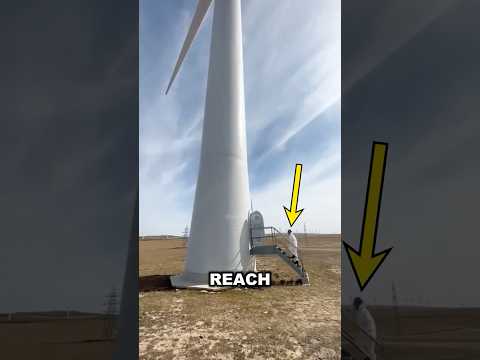 How to reach the top of a wind turbine