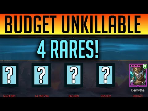 ULTIMATE BUDGET UNKILLABLE! SLOWER TEAMS JUST NEED DEMYTHA! | Raid: Shadow Legends